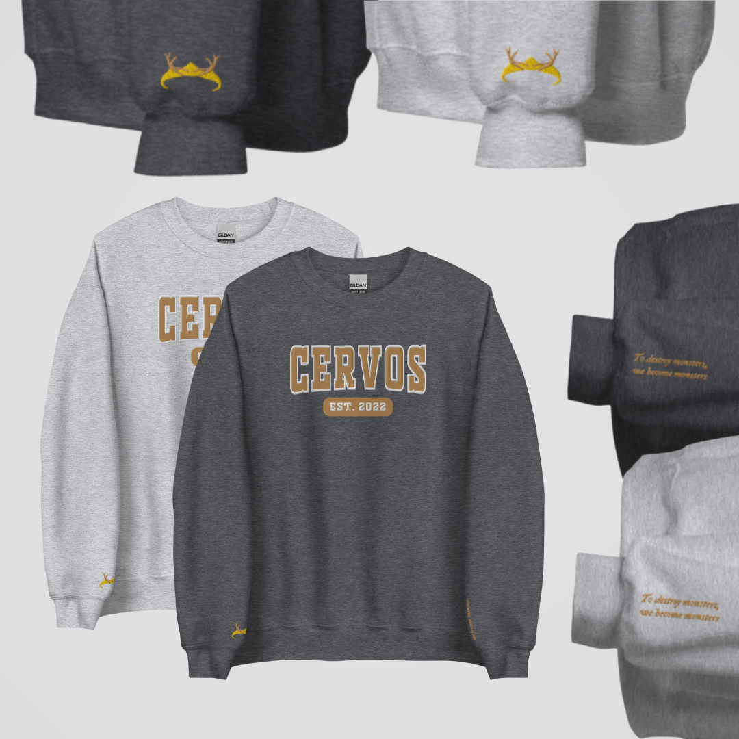 SJM COLLEGIATE EMBROIDERED CREWNECK *CRESCENT CITY FEMALE LEADS EDITION