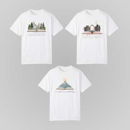 SARAH J MAAS BOOK WORLDS TEES