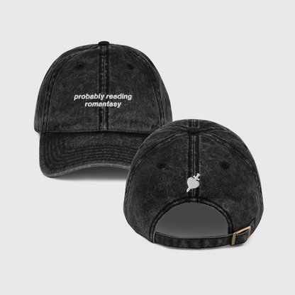 PROBABLY READING ROMANTASY HAT