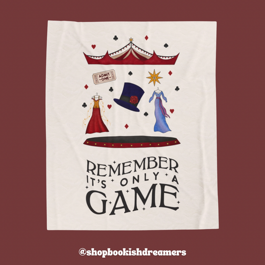 WELCOME TO CARAVAL VELVETEEN BLANKET