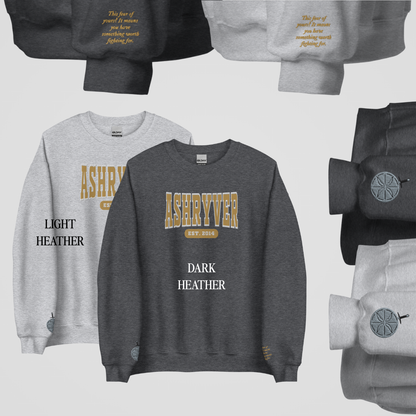THRONE OF GLASS COLLEGIATE EMBROIDERED CREWNECKS *AEDION x LYSANDRA EDITION