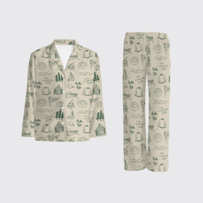 LAKE LIFE PAJAMA PANTS SET