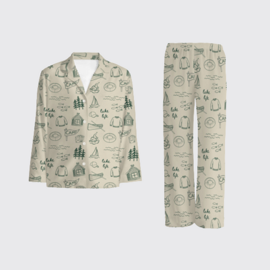 LAKE LIFE PAJAMA PANTS SET