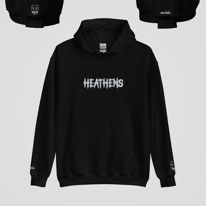 HEATHENS EMBROIDERED HOODIE