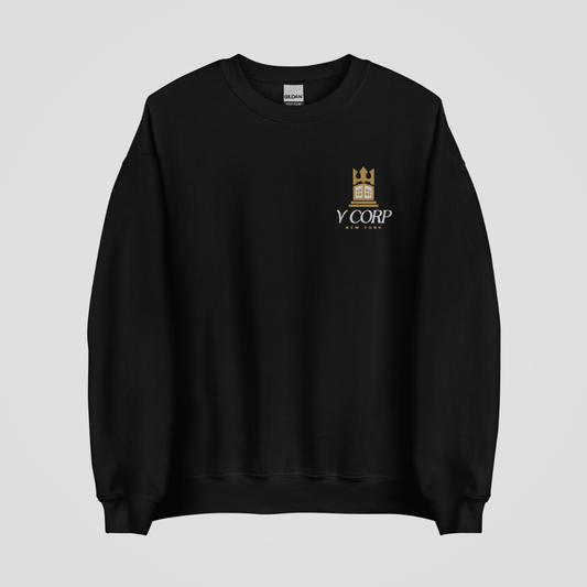 V CORP EMBROIDERED CREWNECK