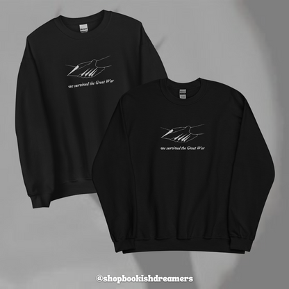 GREAT WAR EMBROIDERED CREWNECK