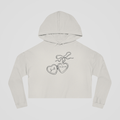 J+A CROP HOODIE