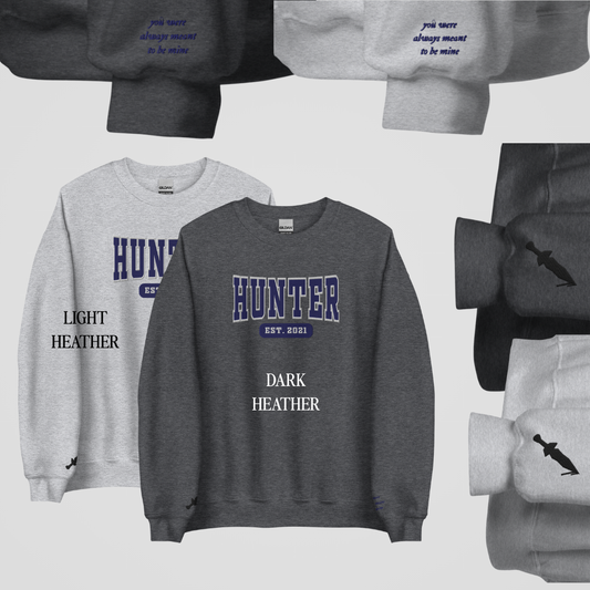 BRATVA COLLEGIATE EMBROIDERED CREWNECKS *KYLE x RAI EDITION
