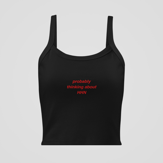 PROBABLY THINKING ABOUT EMBROIDERED BABY TANK