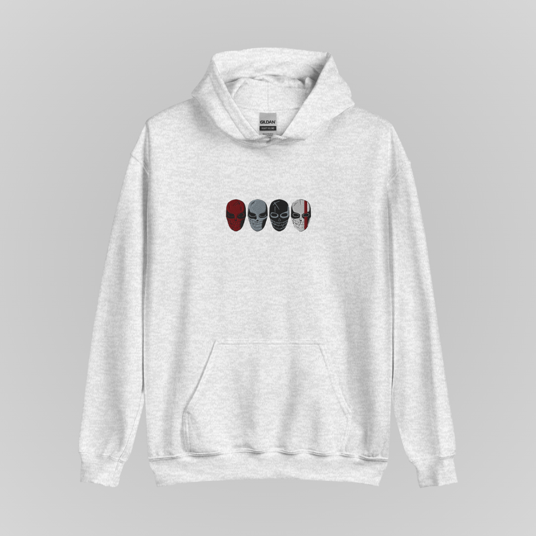 HORSEMEN MASKS EMBROIDERED HOODIE