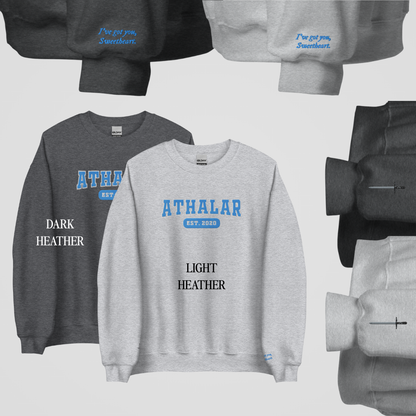 CRESCENT CITY COLLEGIATE EMBROIDERED CREWNECKS *HUNT x BRYCE EDITION