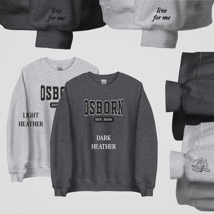VIPERS COLLEGIATE EMBROIDERED CREWNECKS *MARCUS x PRESTON EDITION