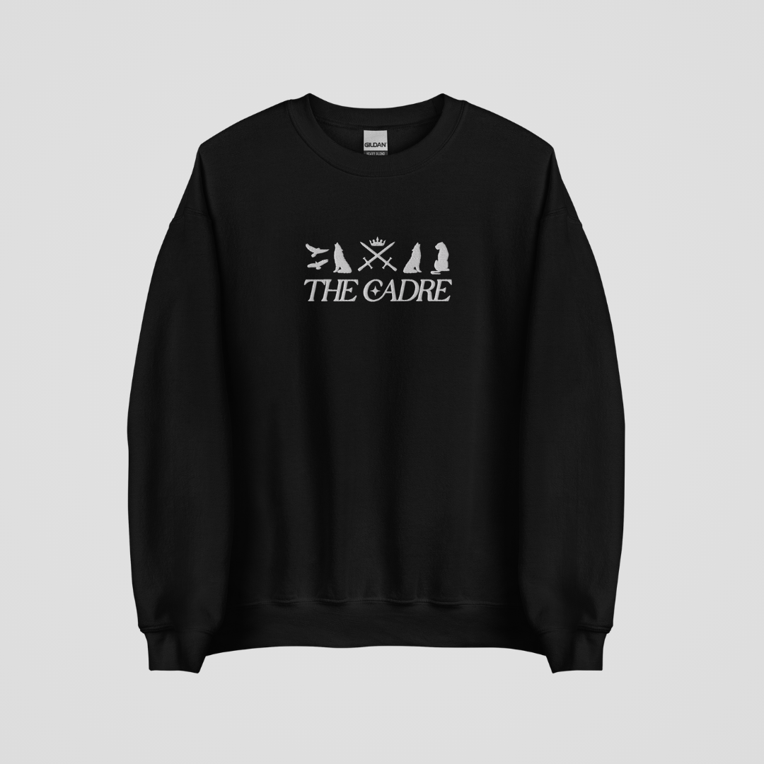 THE CADRE EMBROIDERED CREWNECK