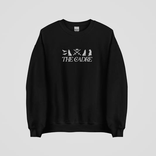 THE CADRE EMBROIDERED CREWNECK