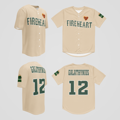 THRONE OF GLASS BASEBALL JERSEYS