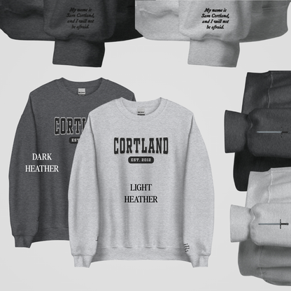 THRONE OF GLASS COLLEGIATE EMBROIDERED CREWNECKS *SAM x CELAENA EDITION