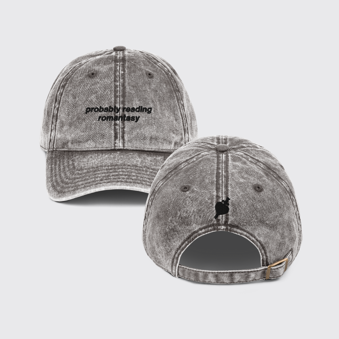 PROBABLY READING ROMANTASY HAT