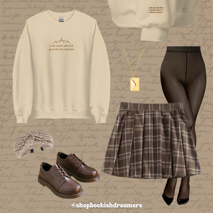 TO THE READERS EMBROIDERED CREWNECK
