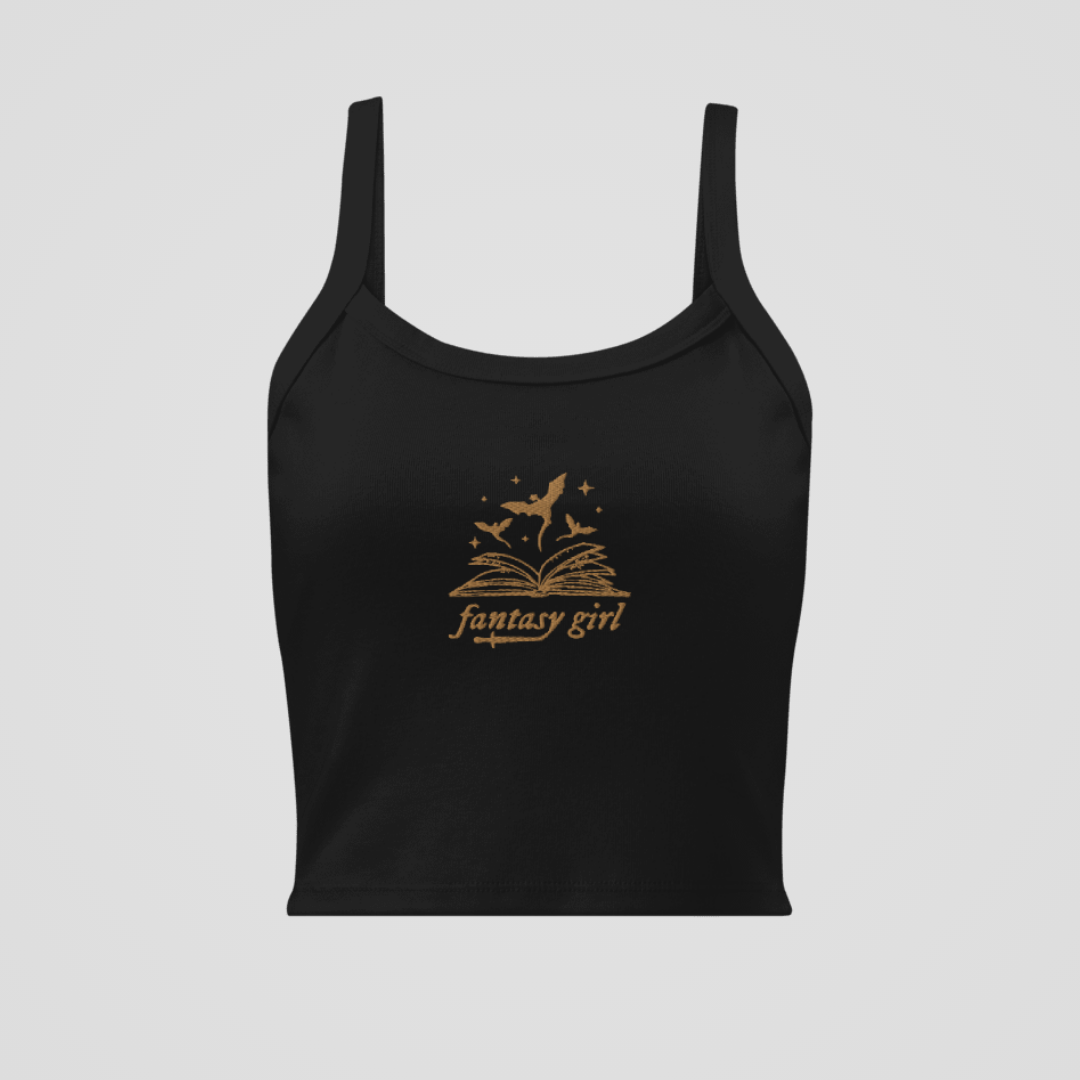 FANTASY GIRL EMBROIDERED BABY TANK