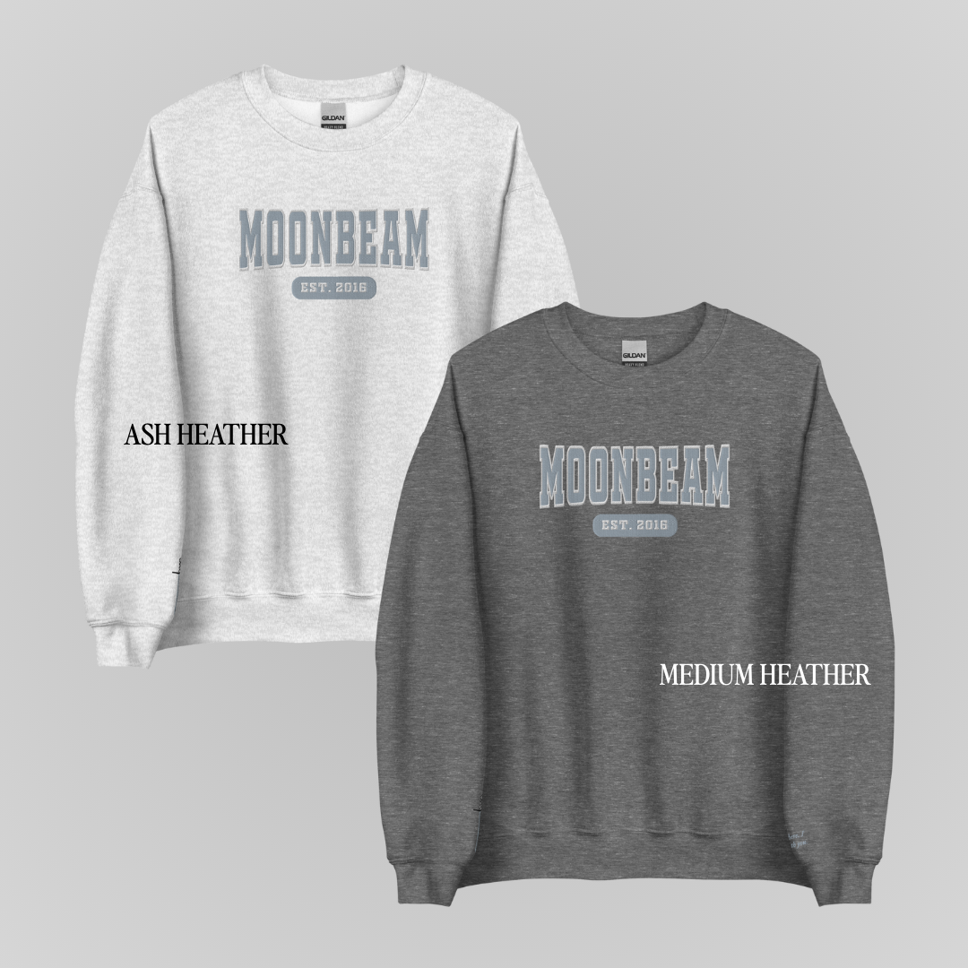 THRONE OF GLASS COLLEGIATE EMBROIDERED CREWNECKS *FENRYS MOONBEAM EDITION