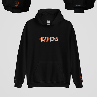 HEATHENS EMBROIDERED HOODIE