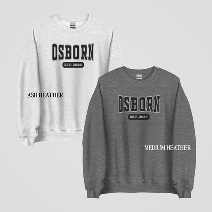 VIPERS COLLEGIATE EMBROIDERED CREWNECKS *MARCUS x PRESTON EDITION