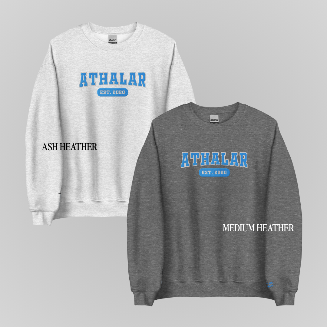 CRESCENT CITY COLLEGIATE EMBROIDERED CREWNECKS *HUNT x BRYCE EDITION