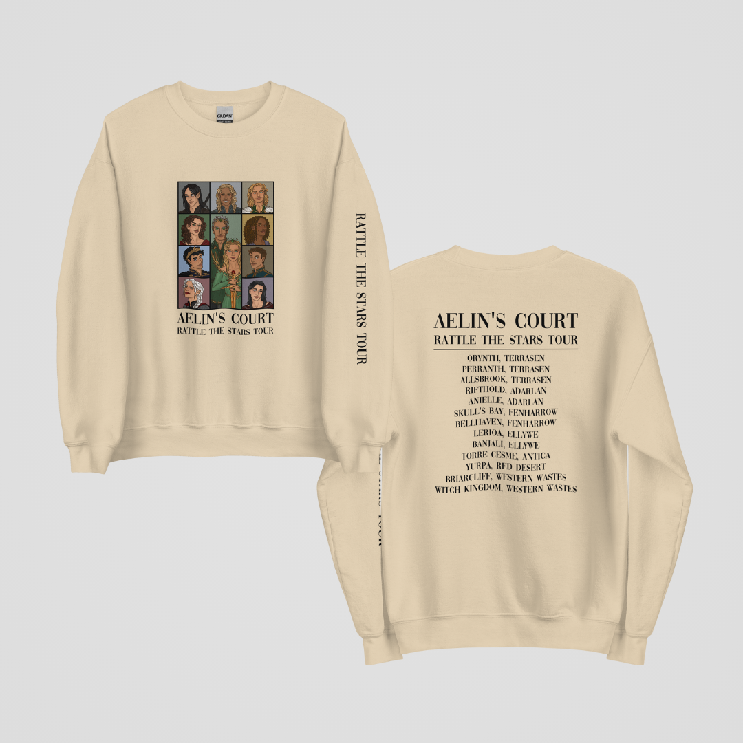 SARAH J MAAS CONCERT ERAS CREWNECKS