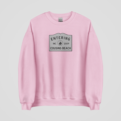 COUSINS EMBROIDERED CREWNECK