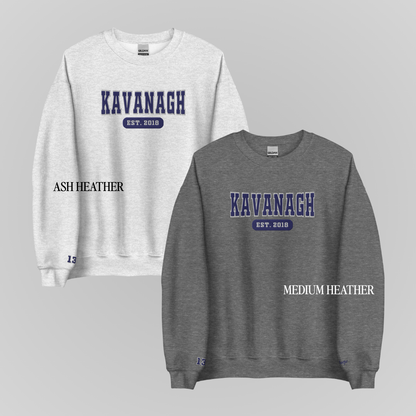 TOMMEN COLLEGIATE EMBROIDERED CREWNECKS *JOHNNY x SHANNON EDITION