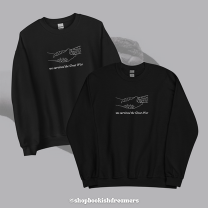 GREAT WAR EMBROIDERED CREWNECK