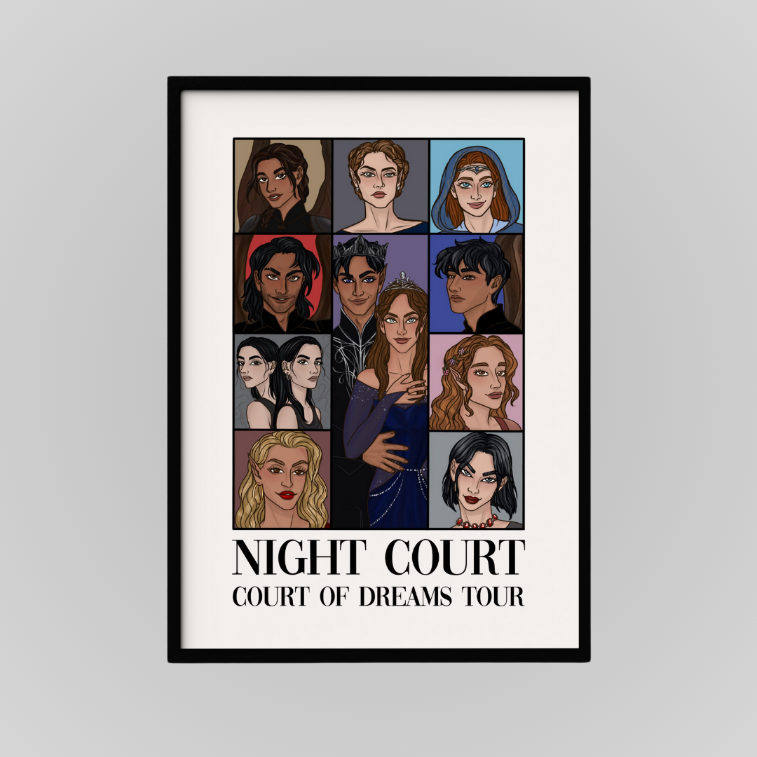 SARAH J MAAS CONCERT ERAS PRINTS