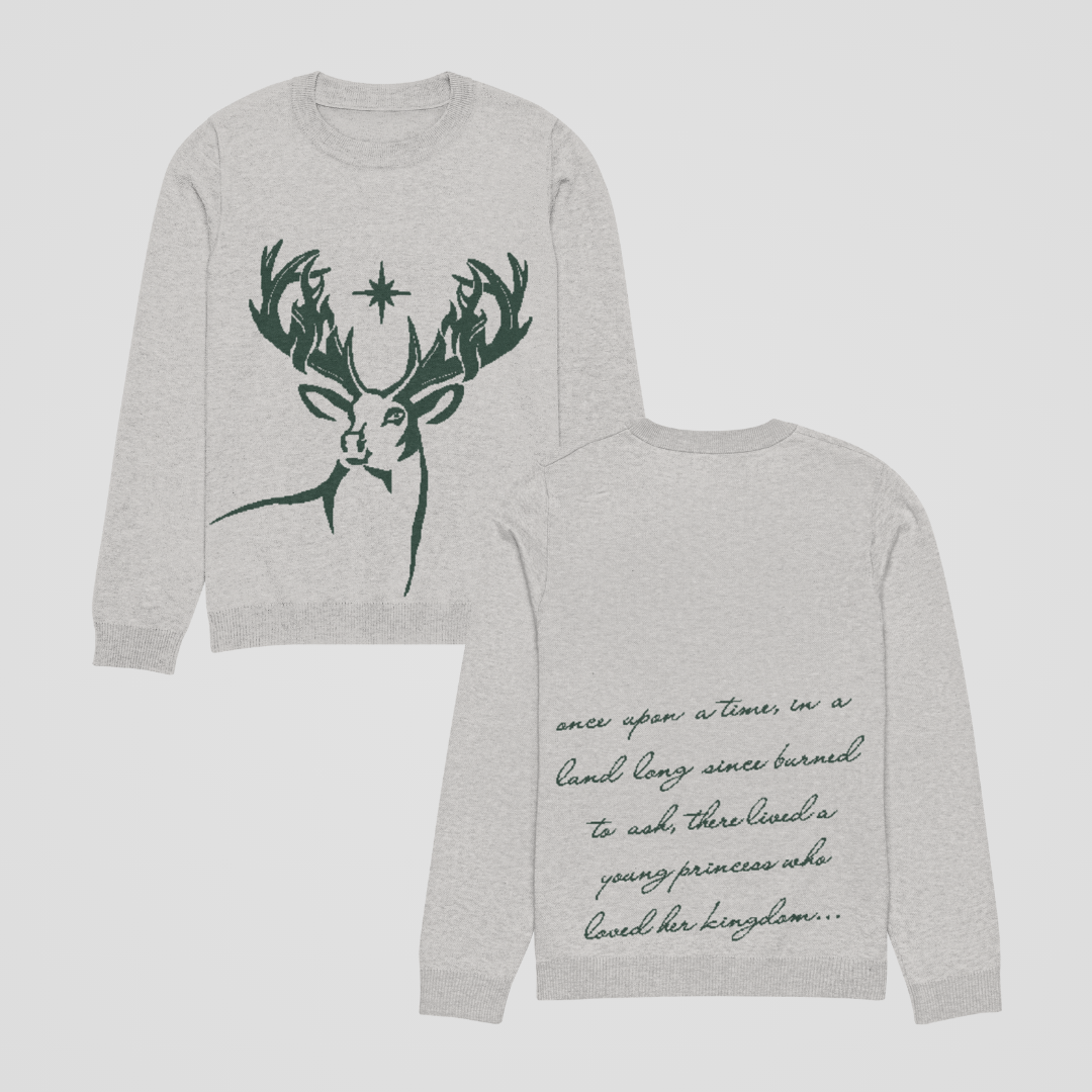 LORD OF THE NORTH KNIT SWEATER