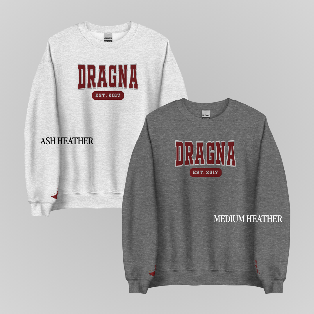 CARAVAL COLLEGIATE EMBROIDERED CREWNECKS *SCARLETT x JULIAN EDITION