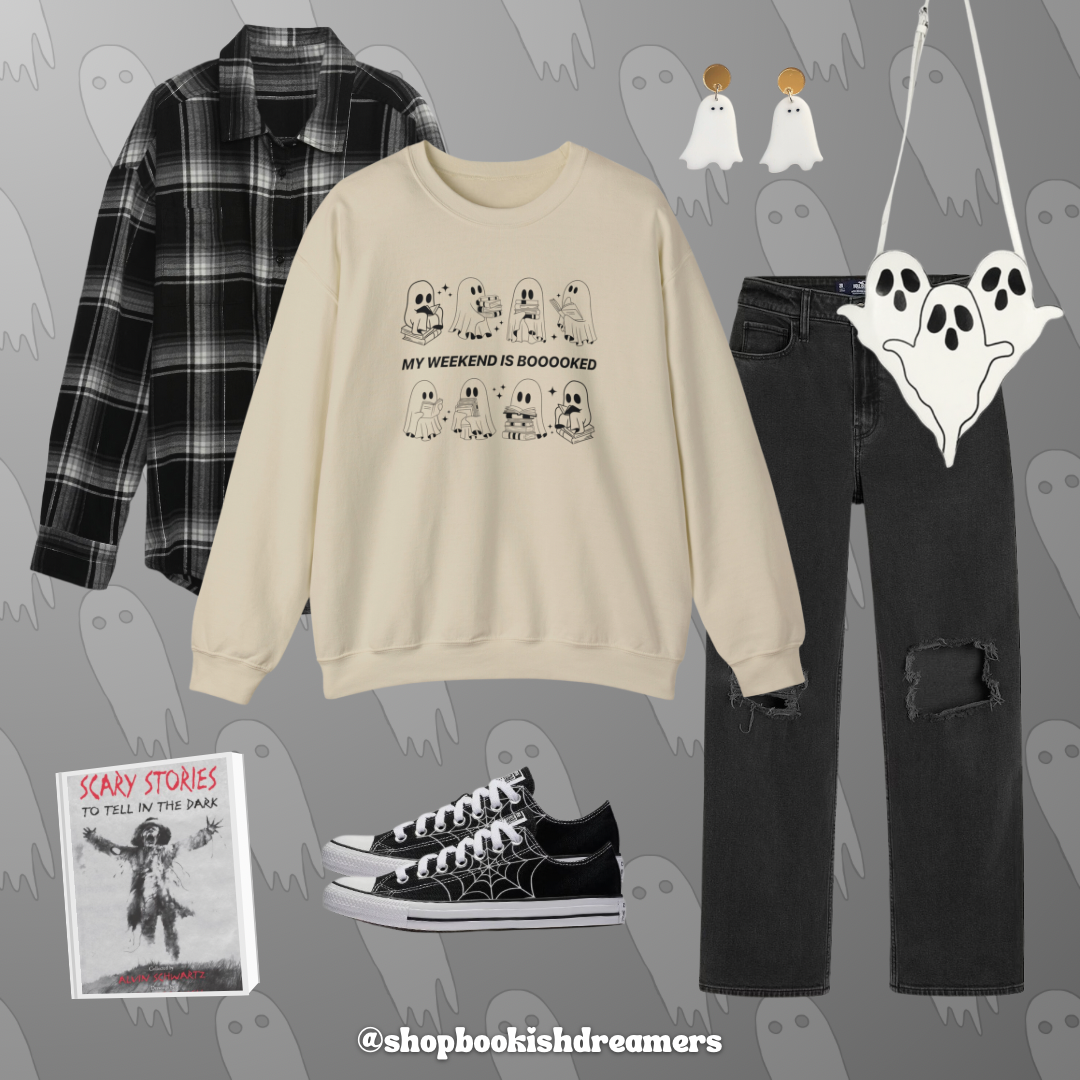 BOOOOKED WEEKEND CREWNECK