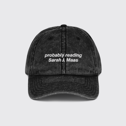 PROBABLY READING SJM HAT