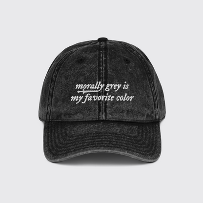 MORALLY GREY HAT
