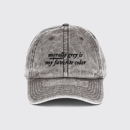 MORALLY GREY HAT