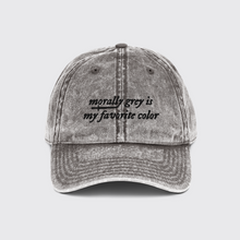 Load image into Gallery viewer, MORALLY GREY HAT
