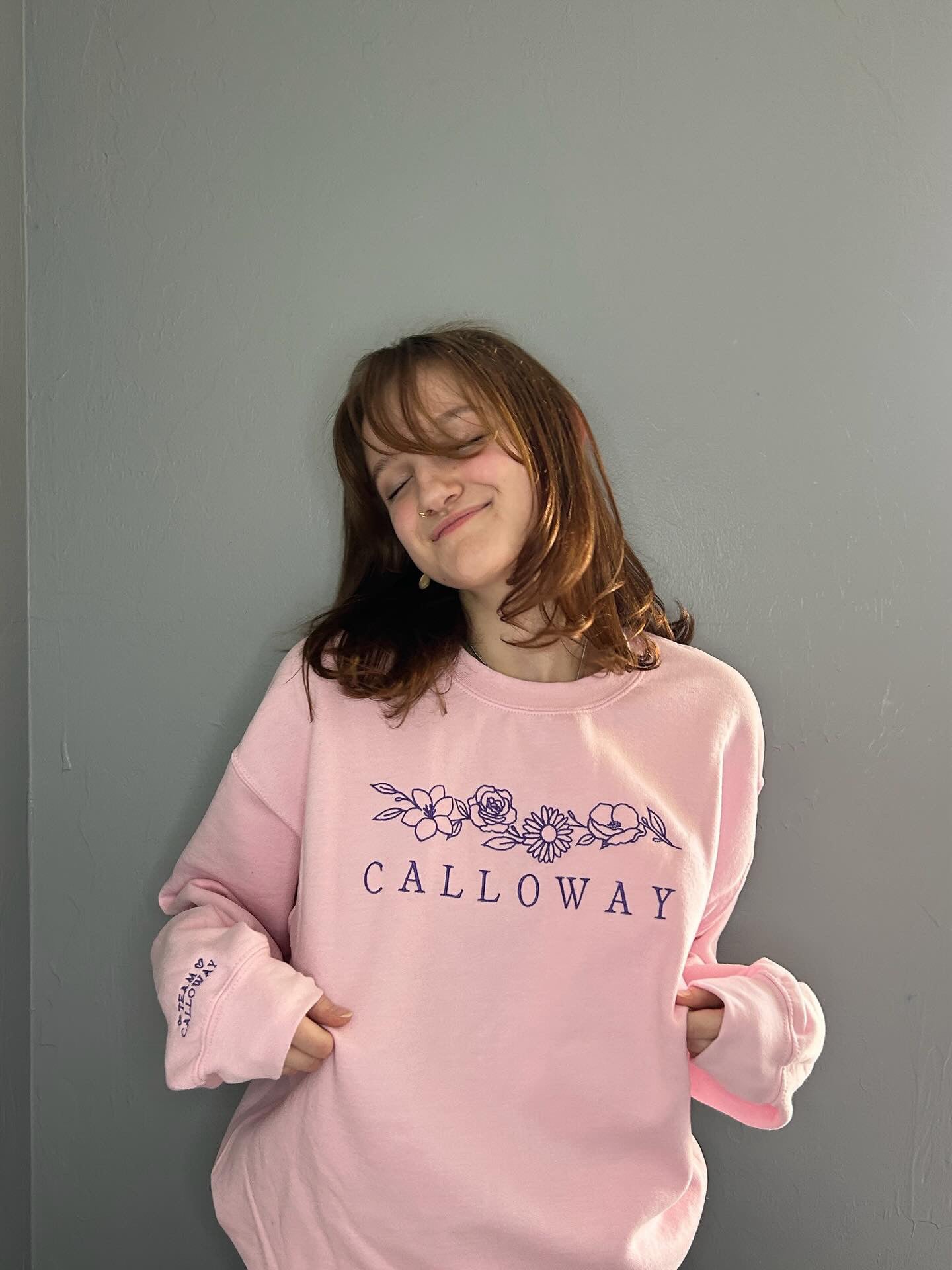 CALLOWAY EMBROIDERED CREWNECK