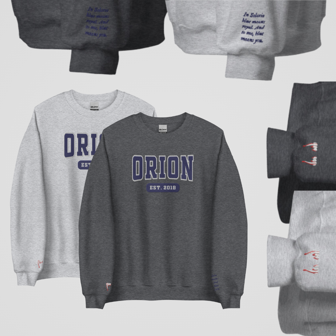 COLLEGIATE EMBROIDERED CREWNECK *ZODIAC ACADEMY EDITION