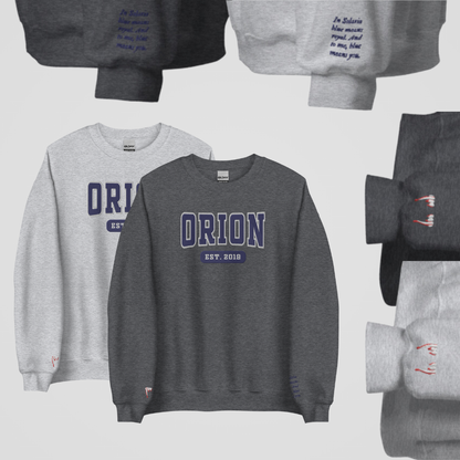 COLLEGIATE EMBROIDERED CREWNECK *ZODIAC ACADEMY EDITION