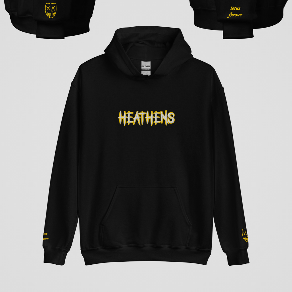 HEATHENS EMBROIDERED HOODIE