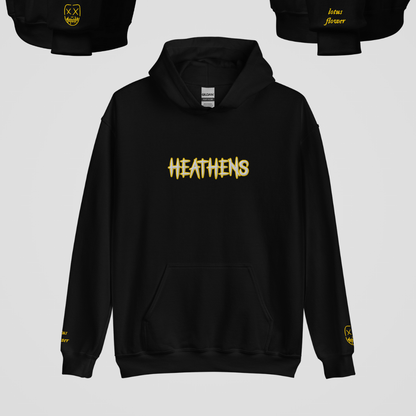 HEATHENS EMBROIDERED HOODIE