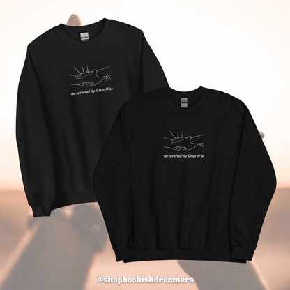 GREAT WAR EMBROIDERED CREWNECK