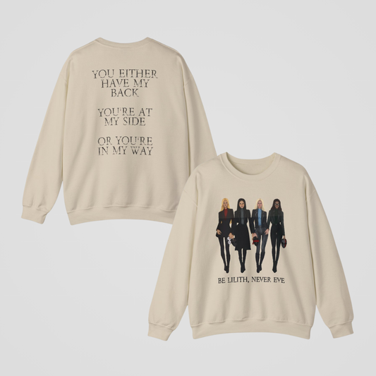 BE LILITH CREWNECK