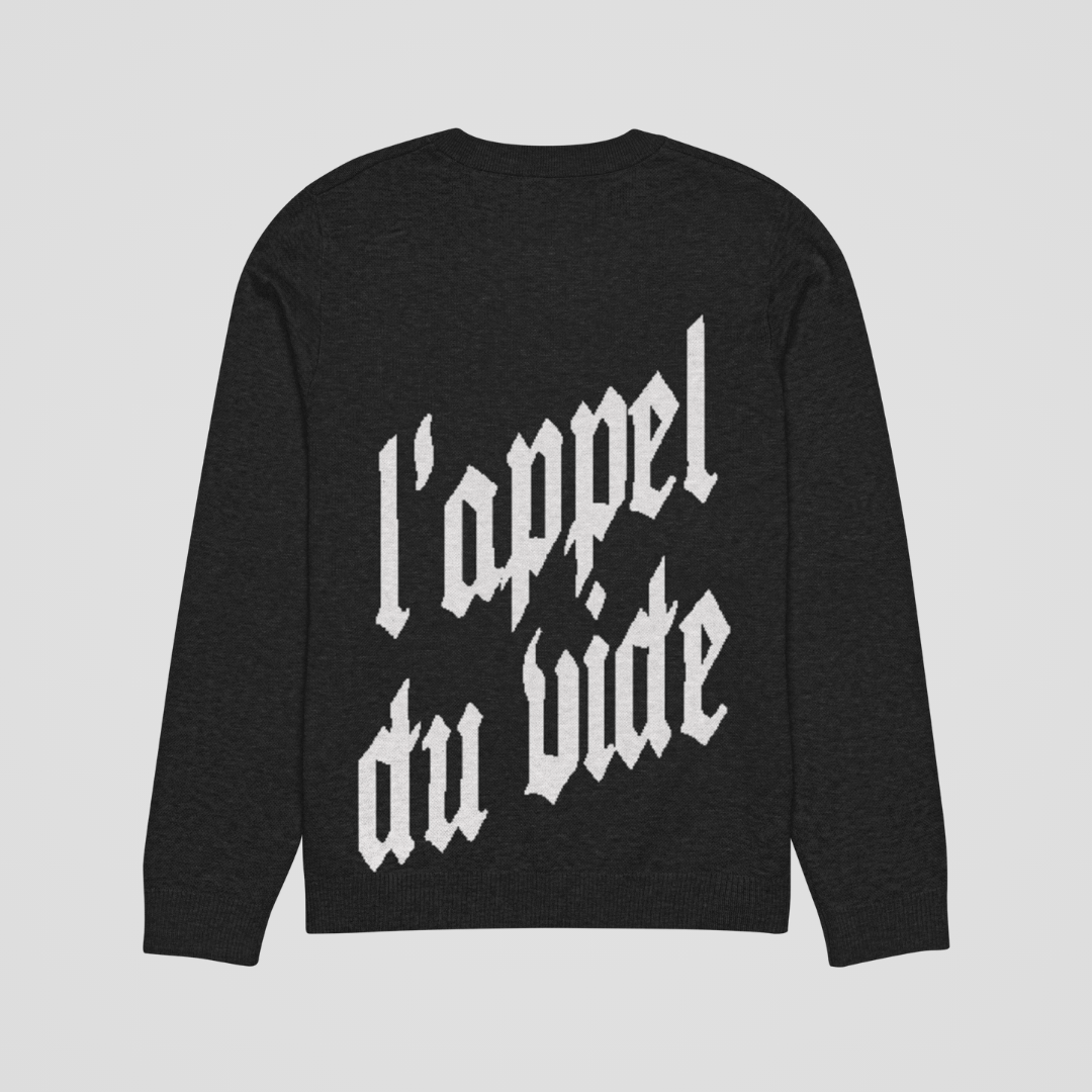 LAPPEL DU VIDE (CALL OF THE VOID) KNIT SWEATER