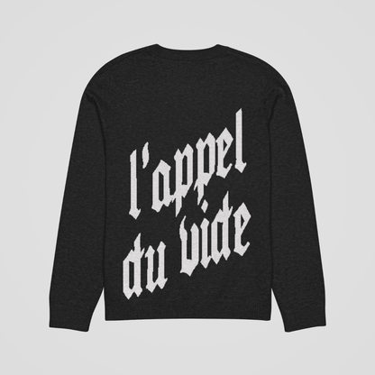 LAPPEL DU VIDE (CALL OF THE VOID) KNIT SWEATER