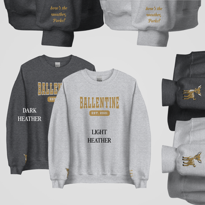 MPU COLLEGIATE EMBROIDERED CREWNECKS *MAGNOLIA x BJ EDITION