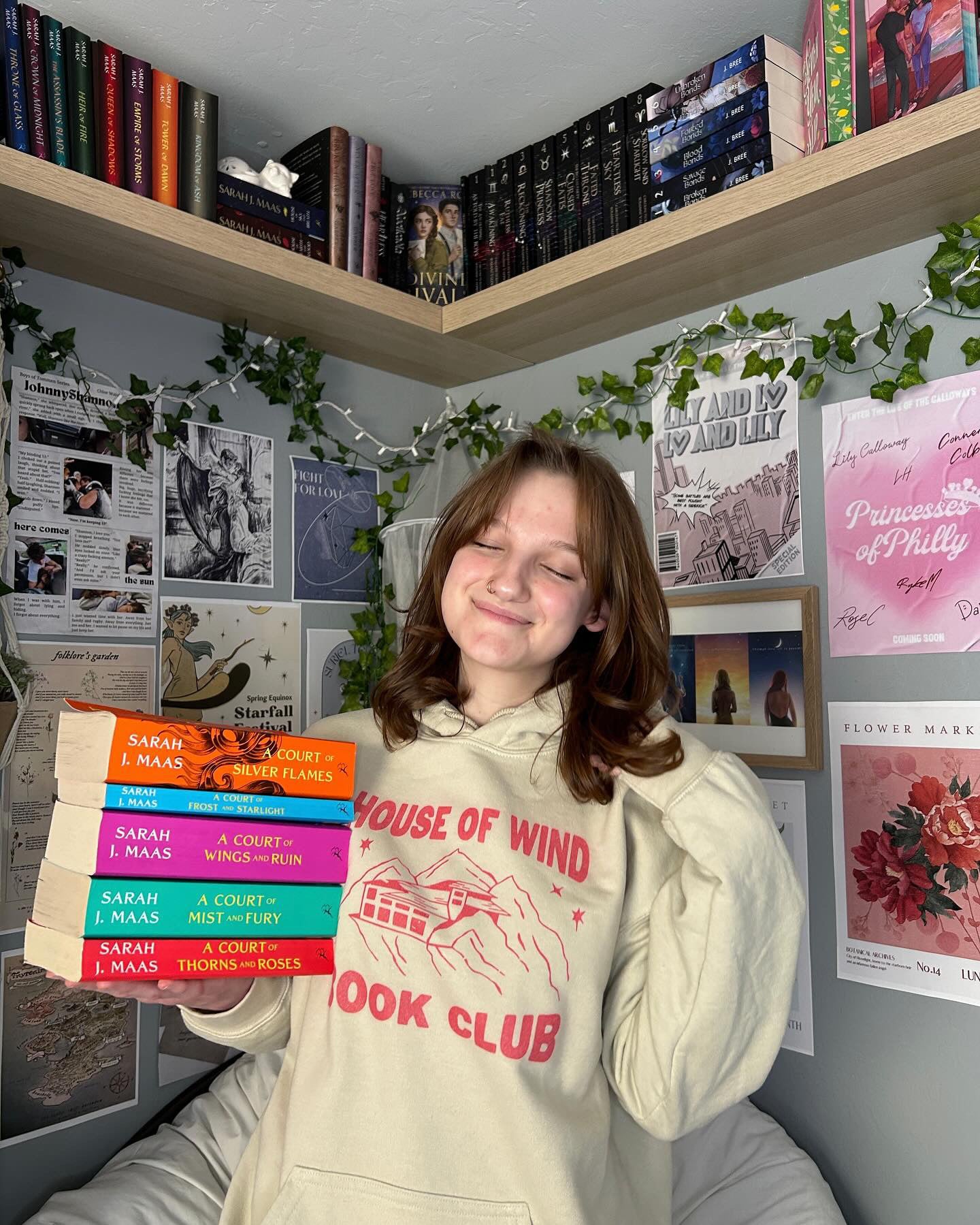 HOUSE OF WIND BOOK CLUB FULL LENGTH HOODIE